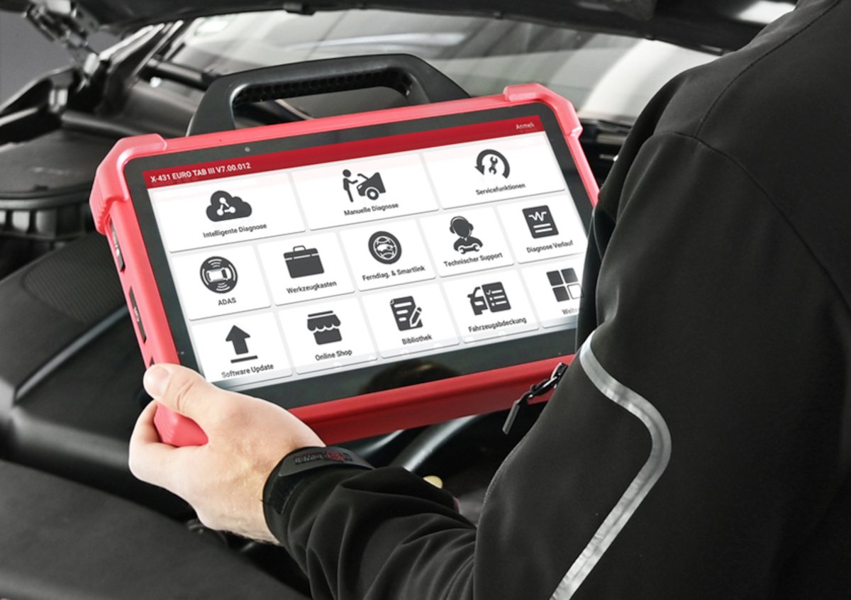 Autodiagnosi Launch X431 Euro-TAB III